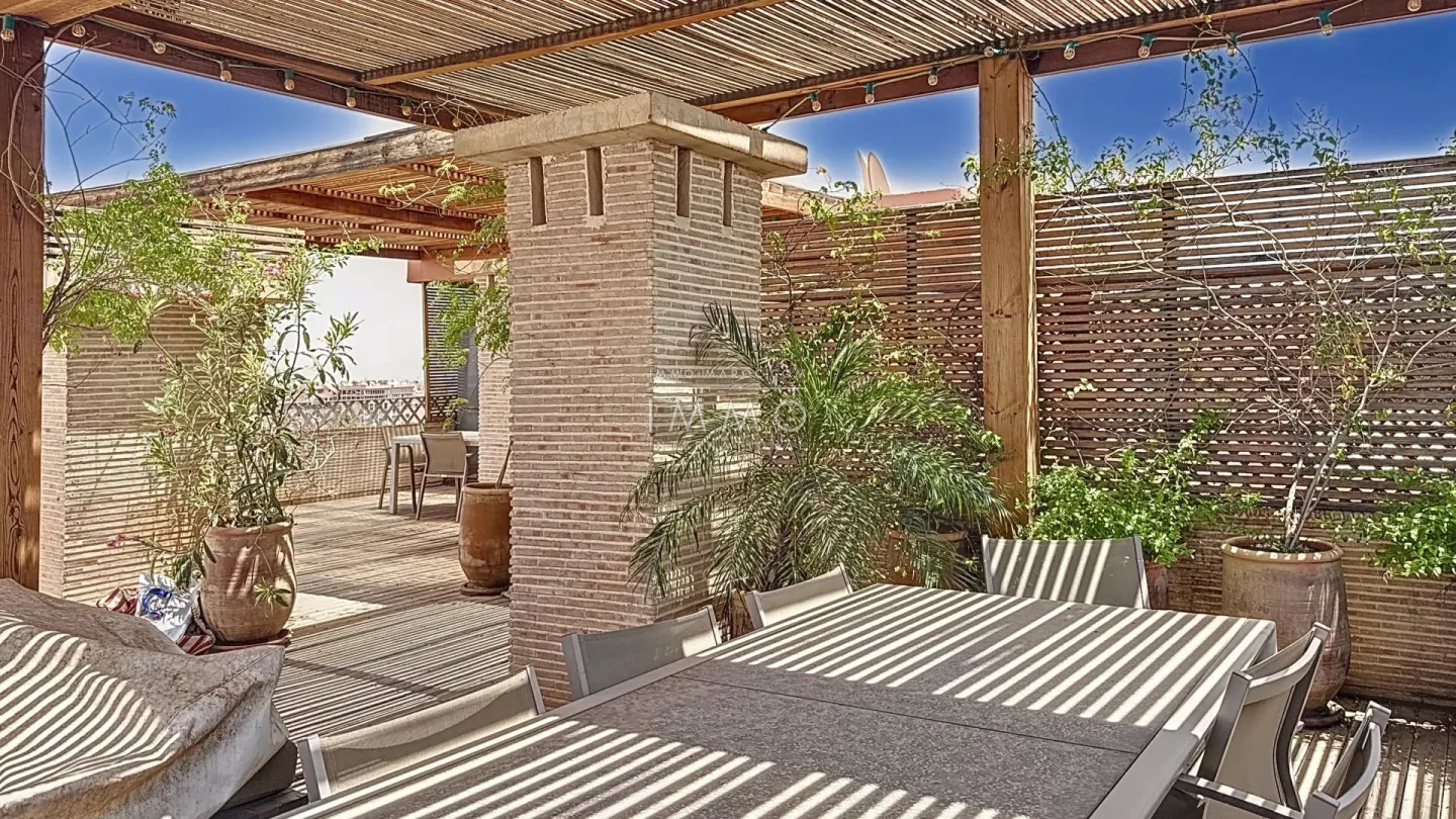 Exceptional penthouse - hivernage marrakech