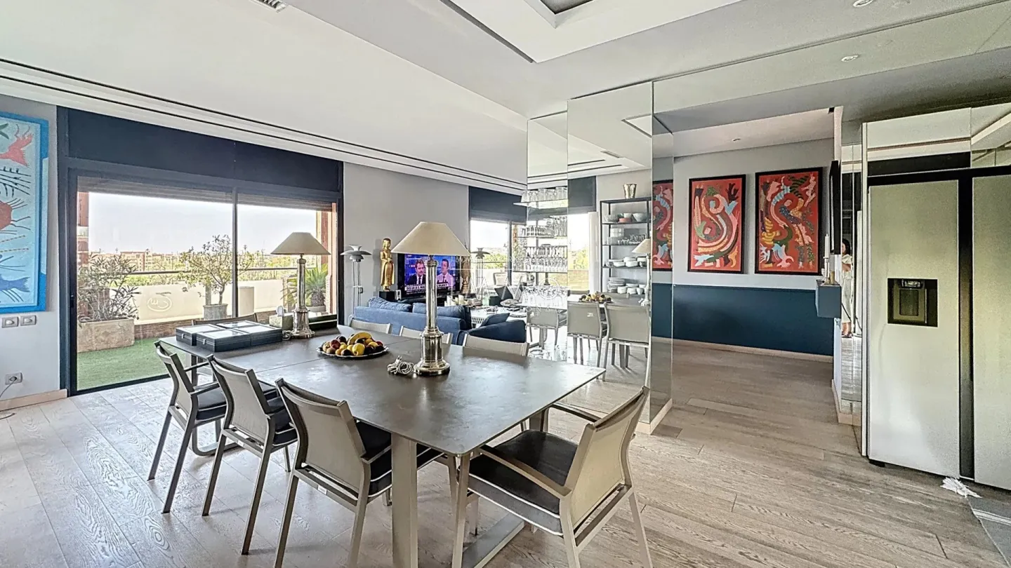 Exceptional penthouse - hivernage marrakech
