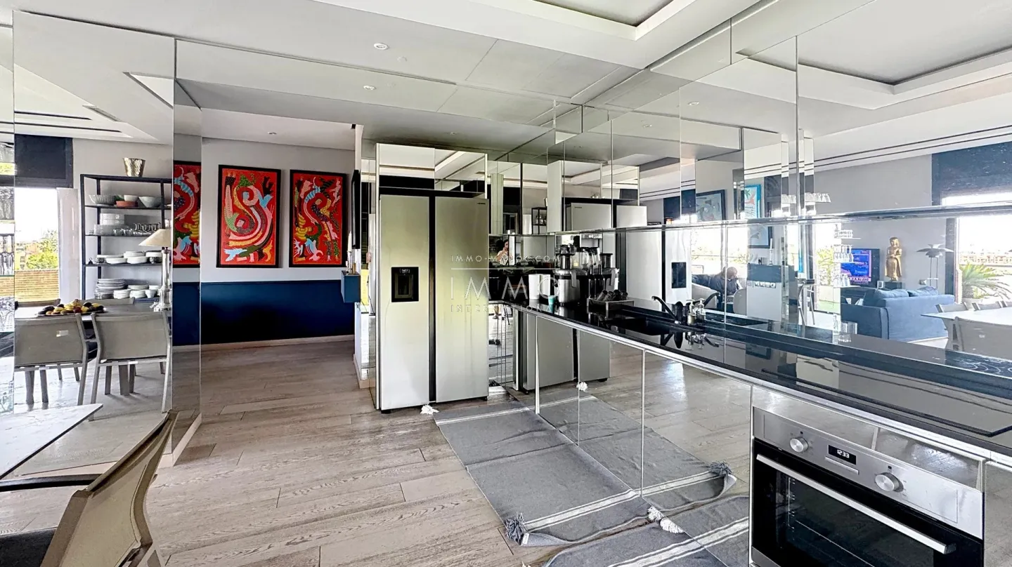 Exceptional penthouse - hivernage marrakech