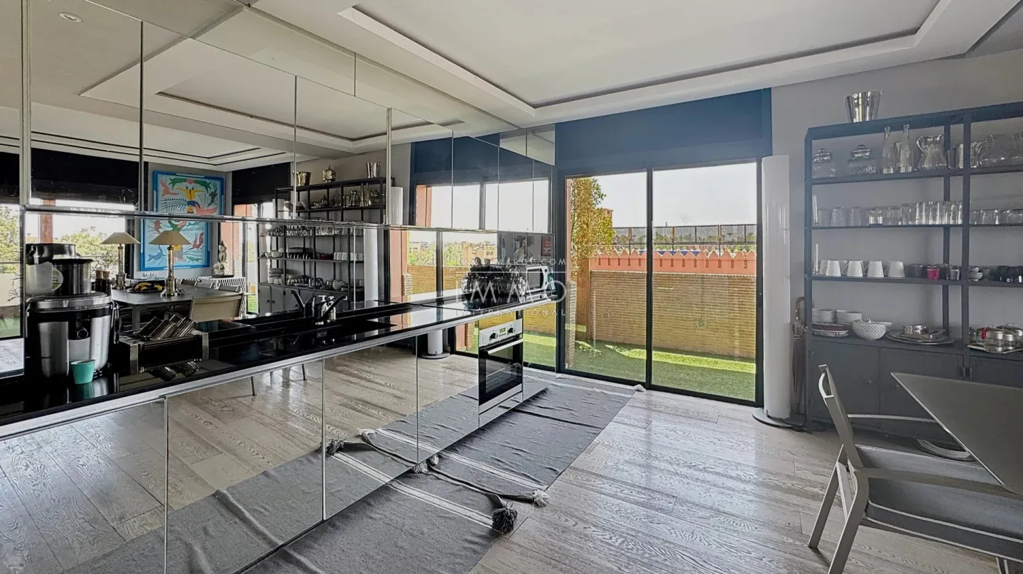 Exceptional penthouse - hivernage marrakech