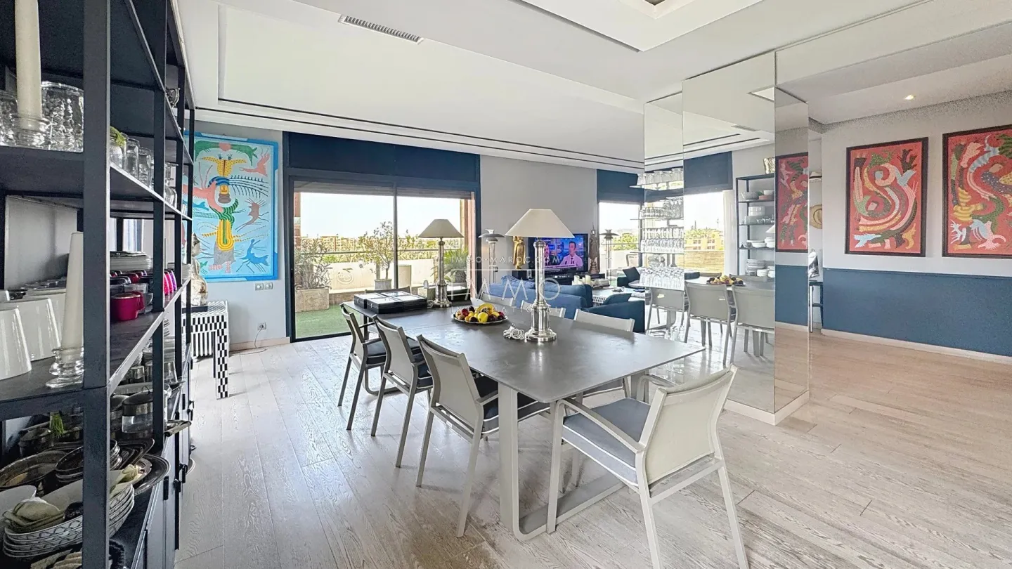 Exceptional penthouse - hivernage marrakech