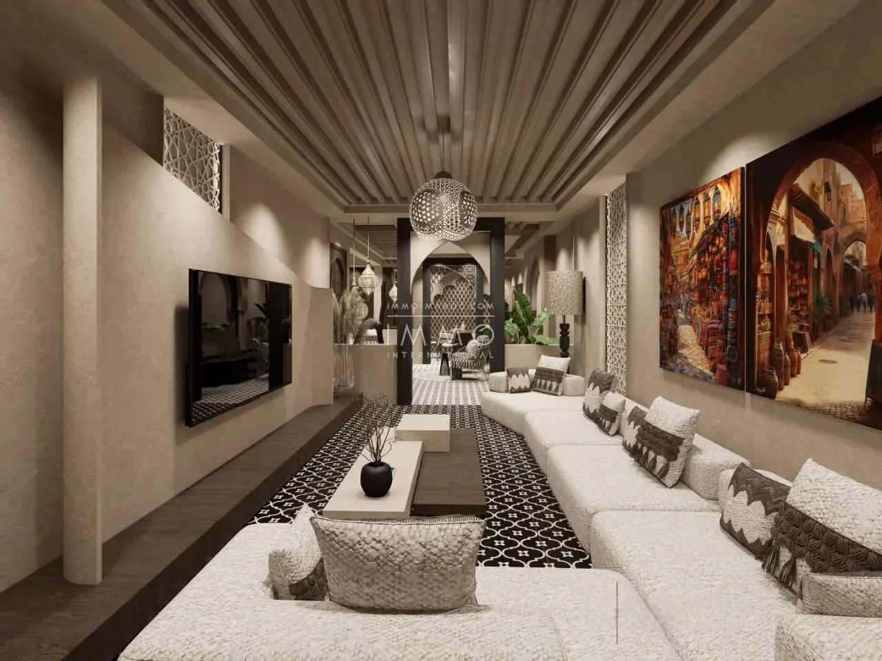 For sale - exceptional riad in arset azoual - marrakech