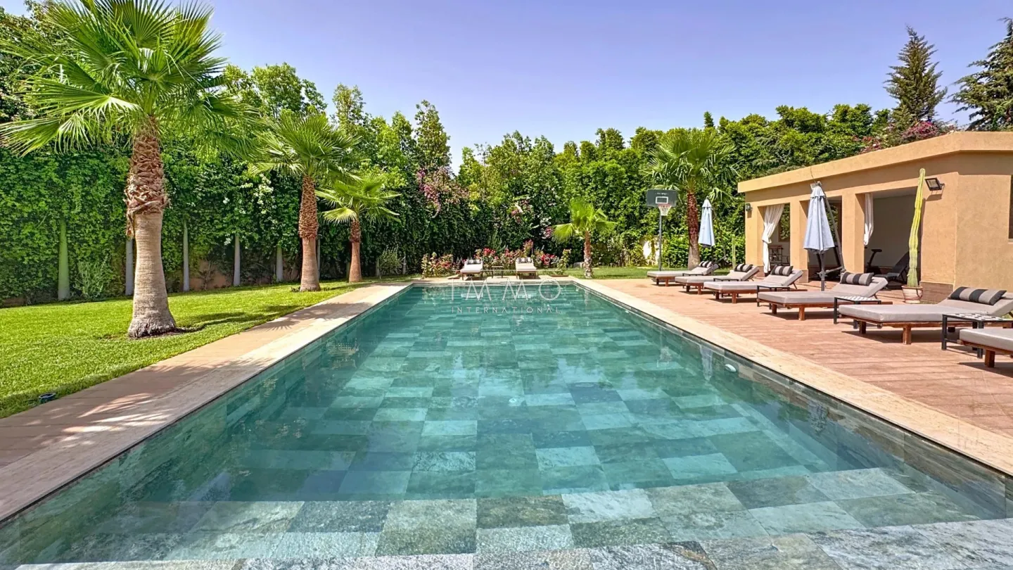 Exceptional villa for long-term rental – route de fès, marrakech