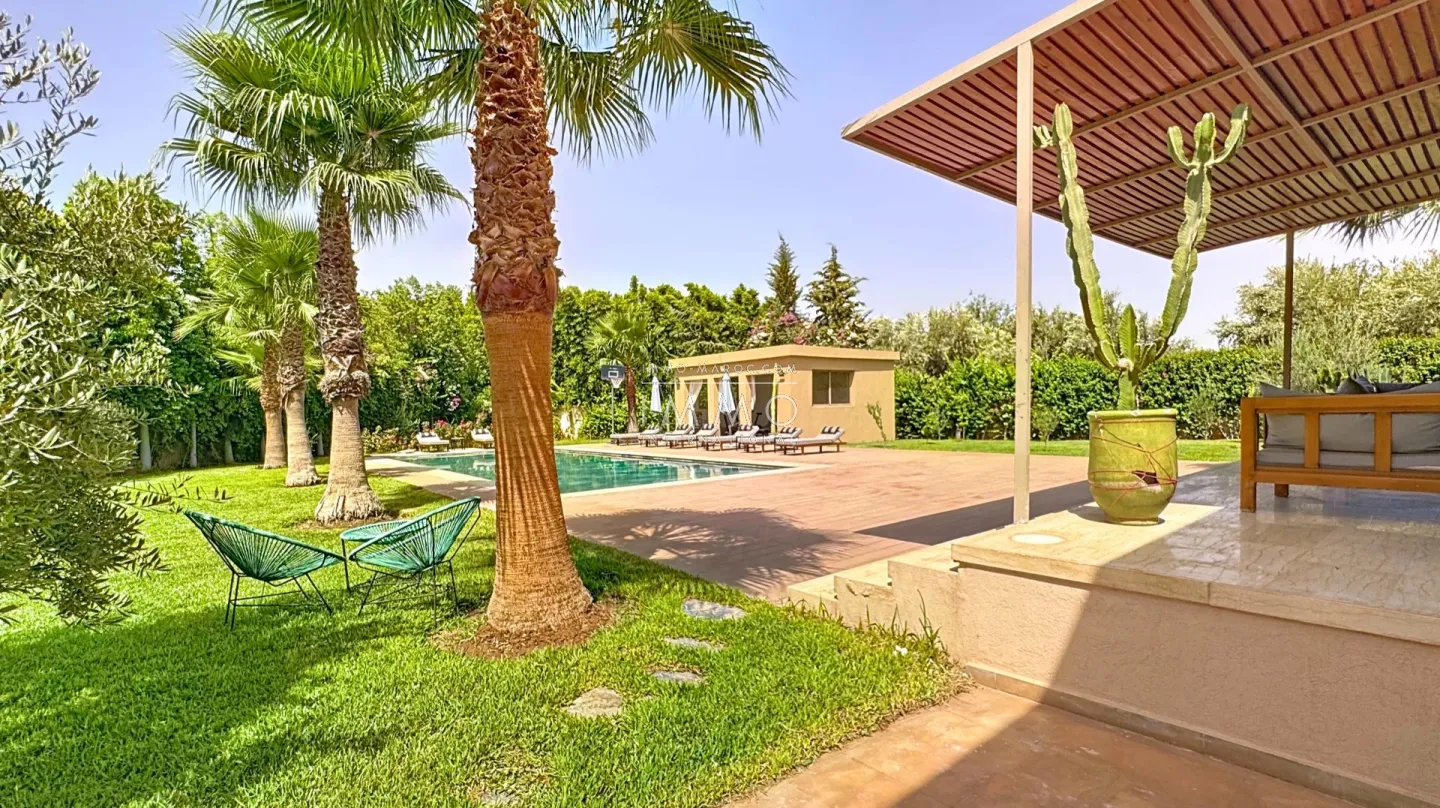 Exceptional villa for long-term rental – route de fès, marrakech
