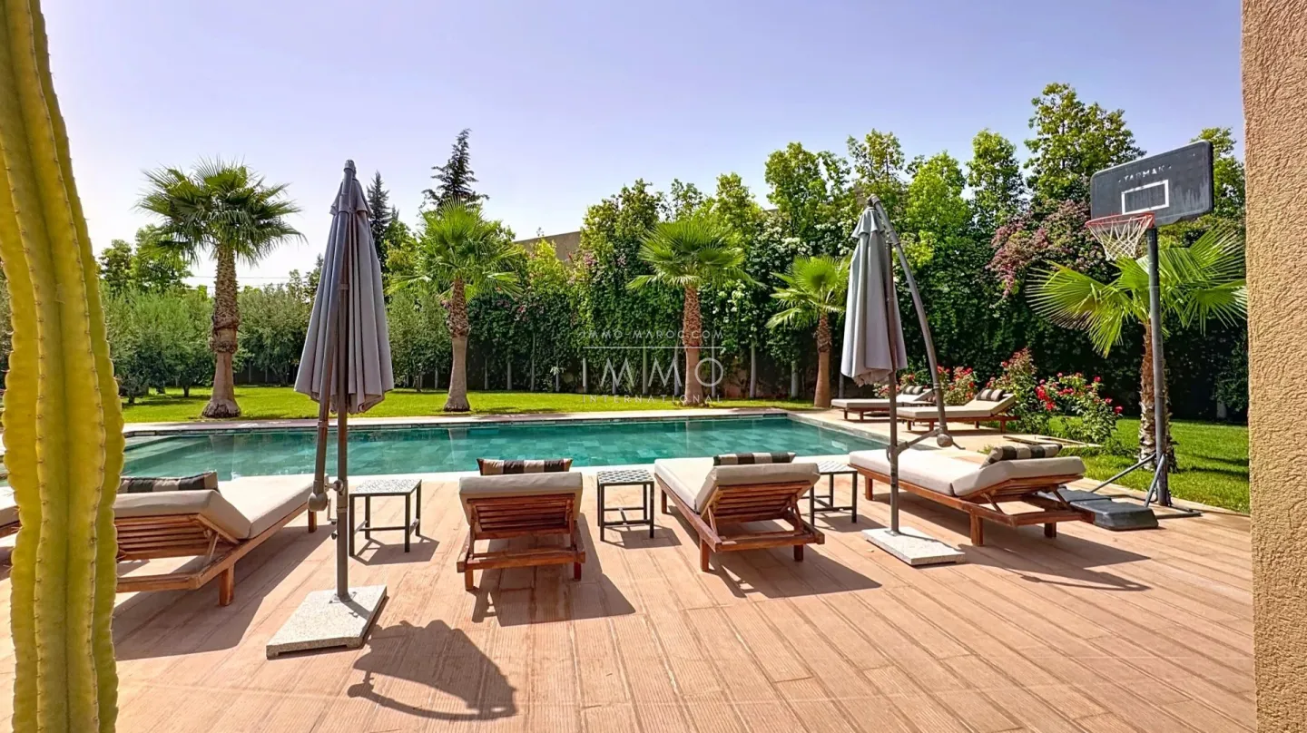 Exceptional villa for long-term rental – route de fès, marrakech