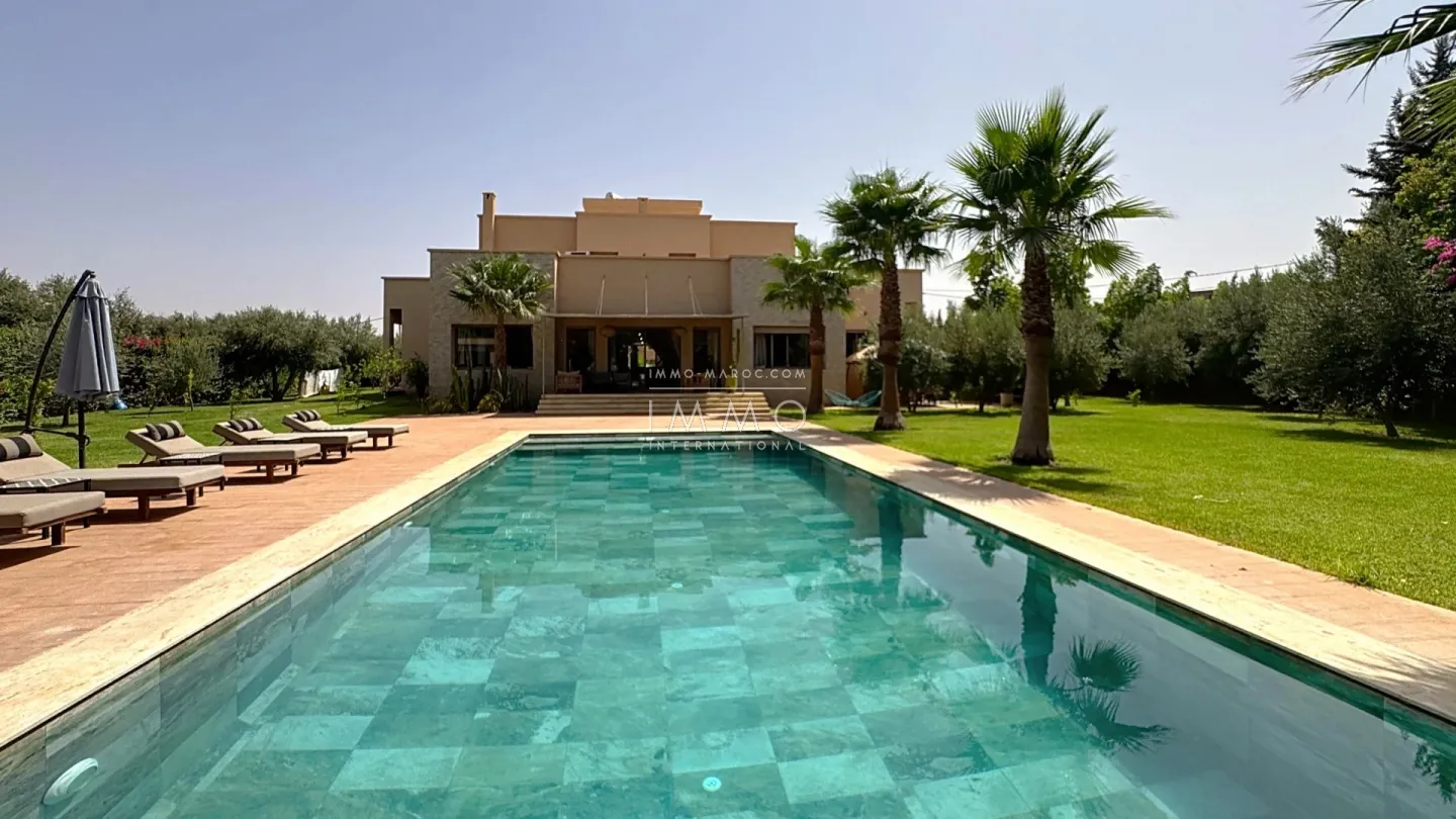 Exceptional villa for long-term rental – route de fès, marrakech