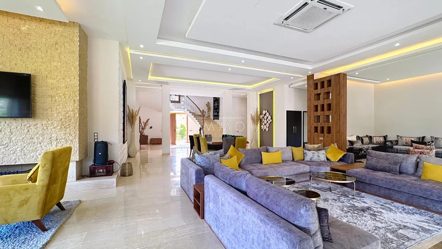 Exceptional villa for long-term rental – route de fès, marrakech