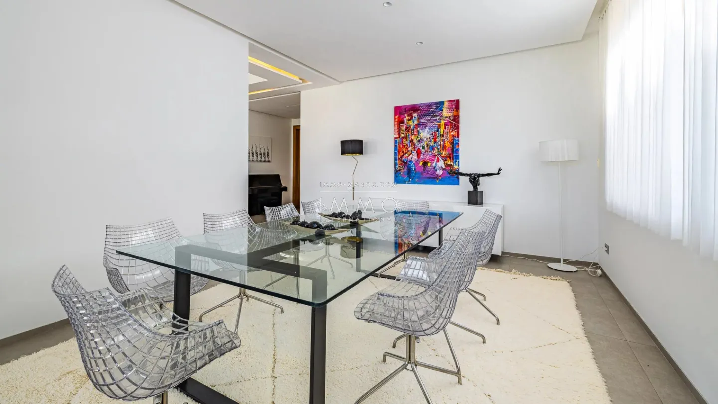 Furnished villa for rent overlooking the golf course at amelkis.