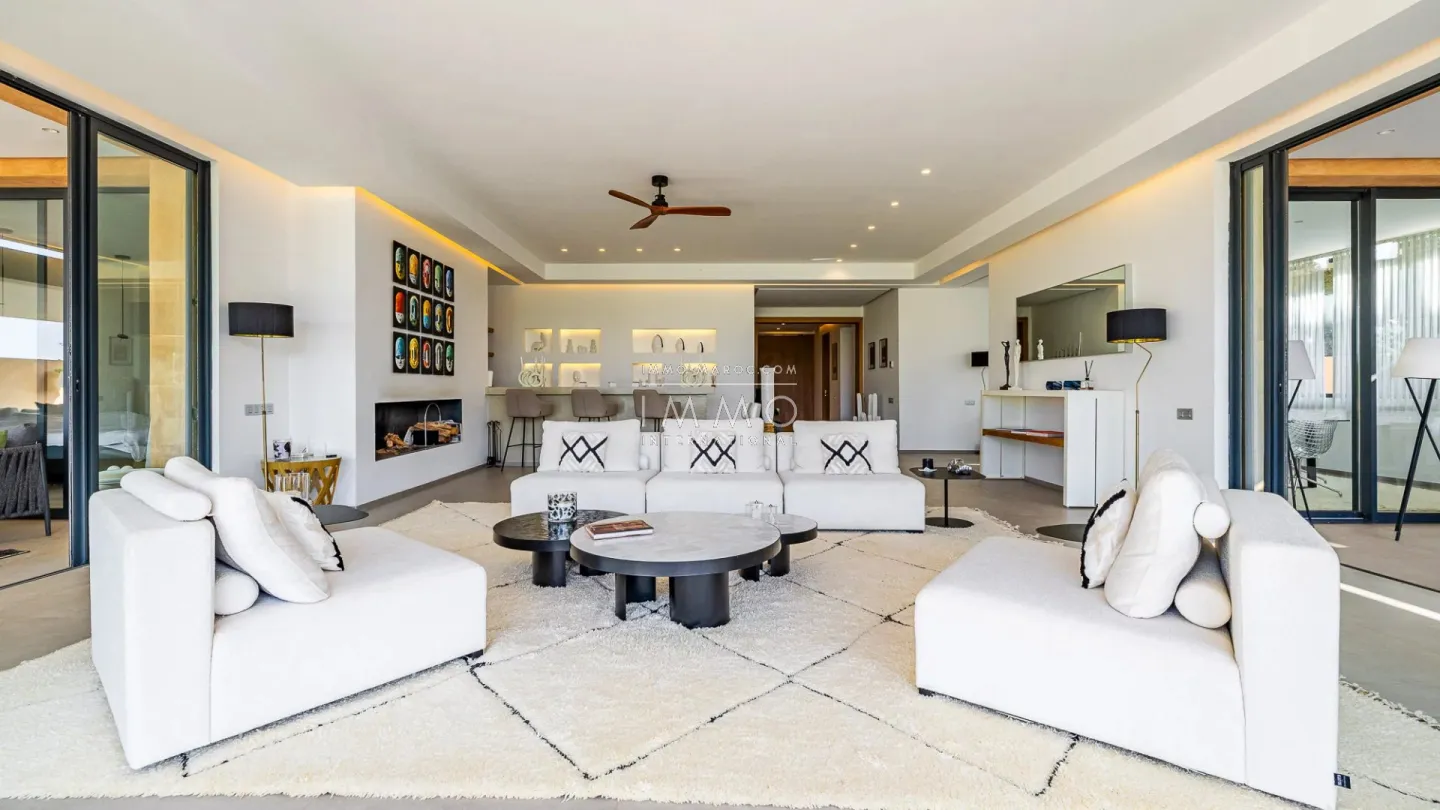 Furnished villa for rent overlooking the golf course at amelkis.