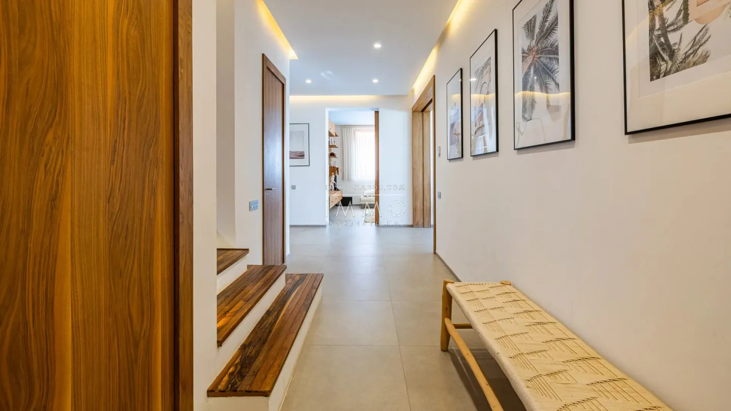 Furnished villa for rent overlooking the golf course at amelkis.