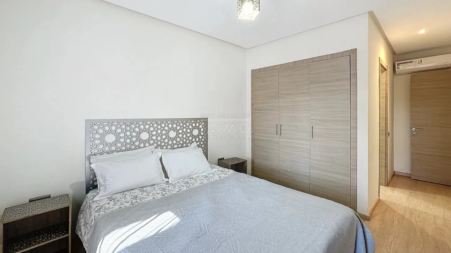 Appartement rez-de-jardin à vendre agdal – 2 chambres – 77 m² + jardin 15 m² – vue atlas – golf – meublé - Photo 8