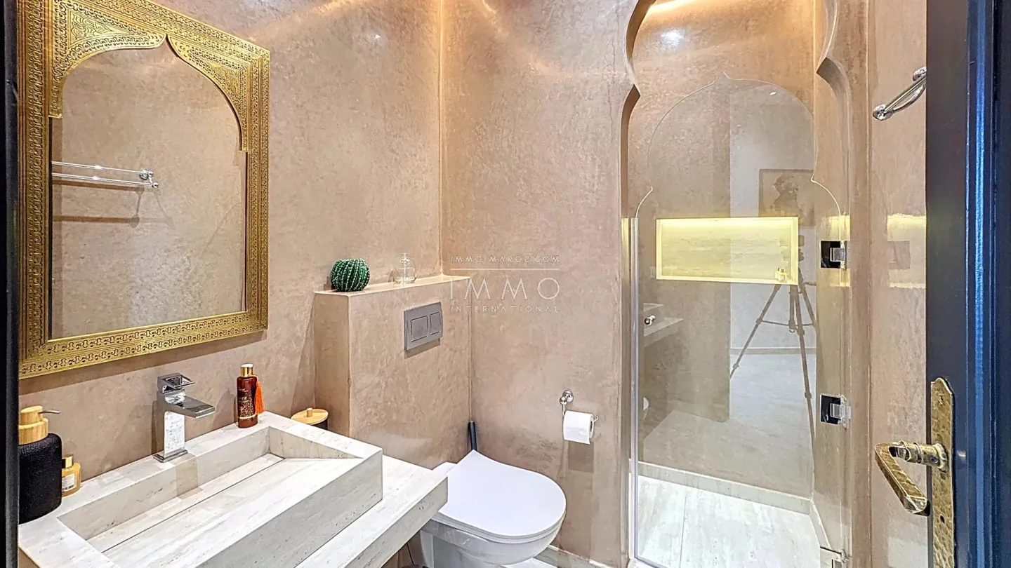 Appartement haut standing – cœur de la palmeraie – 122 m² – Élégance & sérénité - Photo 12