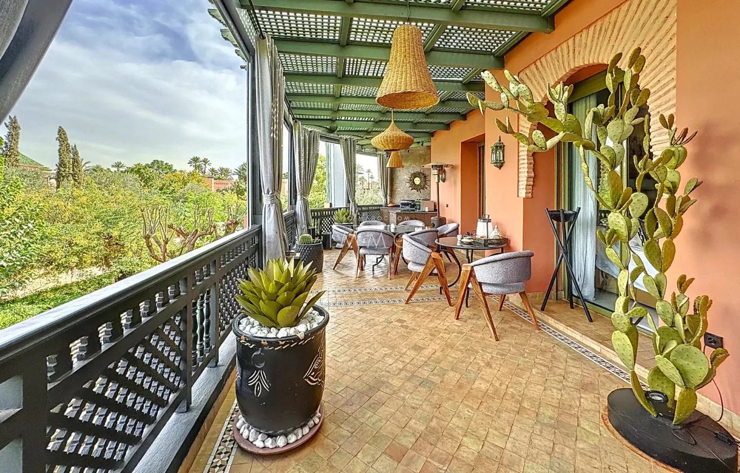 For sale - charming apartment in the heart of marrakech's palmeraie