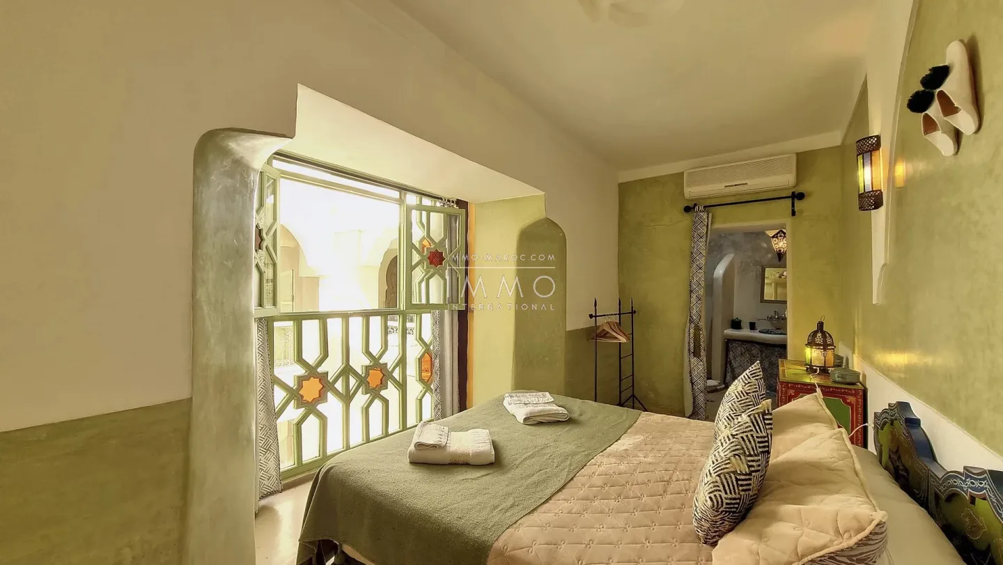 Very beautiful furnished riad of 160 m² in bab la ksour, marrakech.