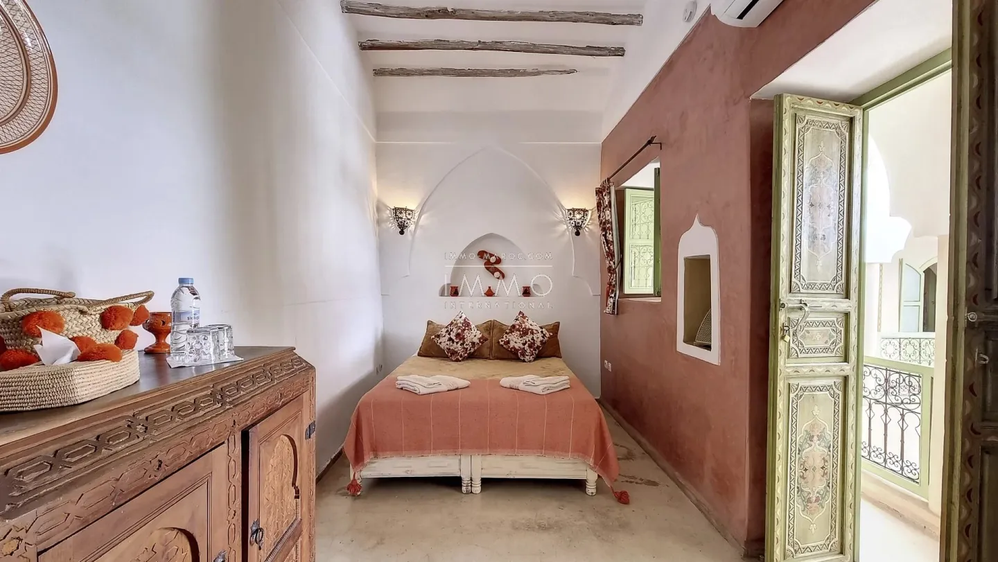 Very beautiful furnished riad of 160 m² in bab la ksour, marrakech.