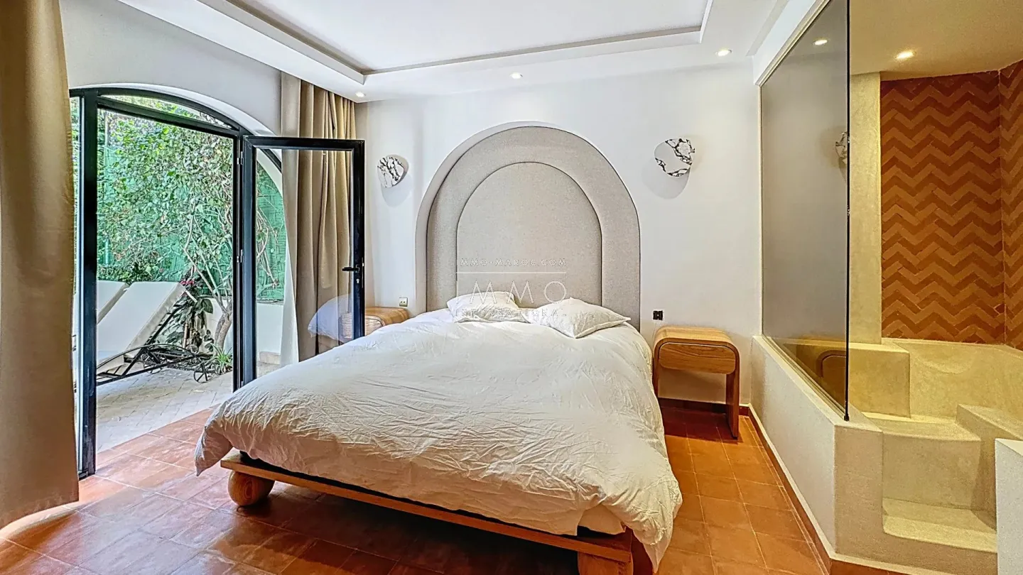 Exclusively for sale – elegant furnished ground floor apartment in hivernage, marrakech