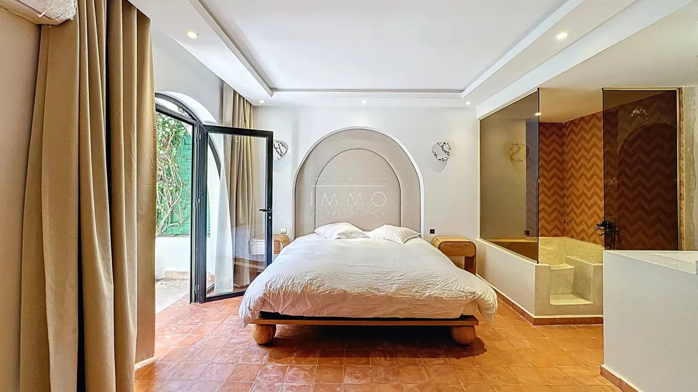 Exclusively for sale – elegant furnished ground floor apartment in hivernage, marrakech