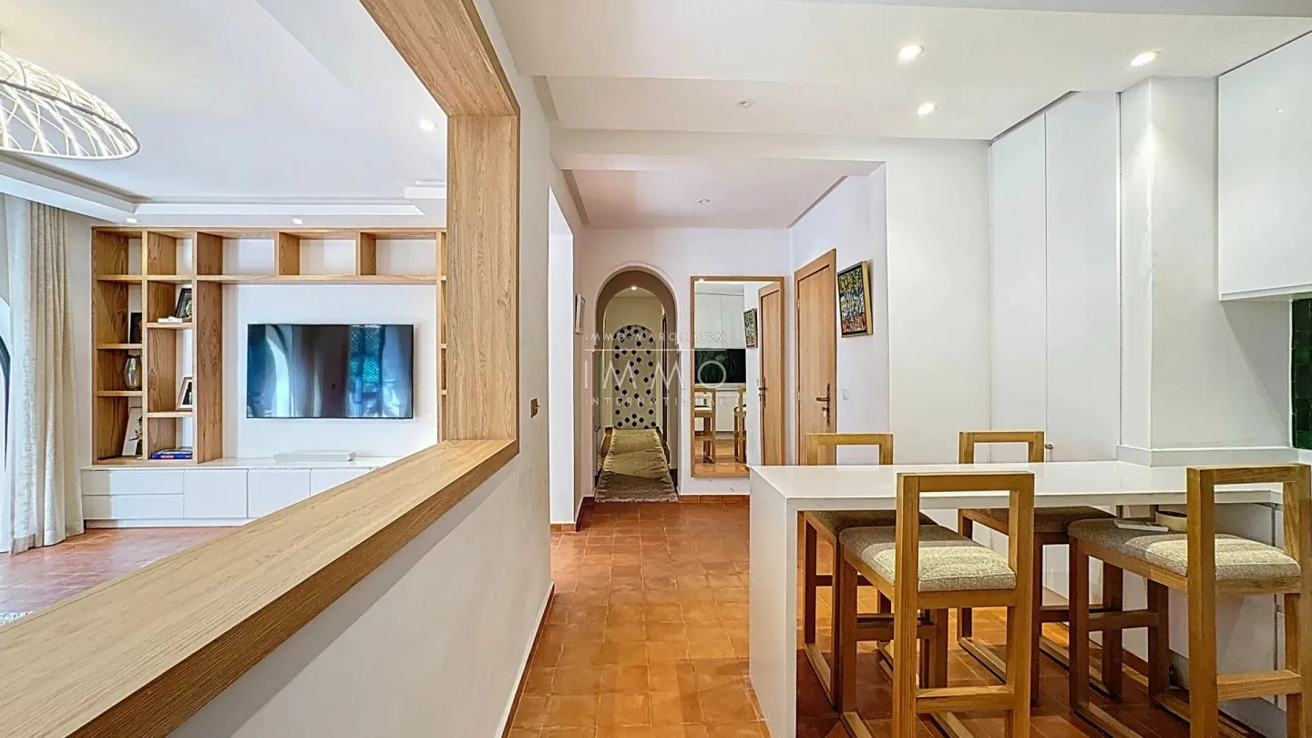 Exclusively for sale – elegant furnished ground floor apartment in hivernage, marrakech
