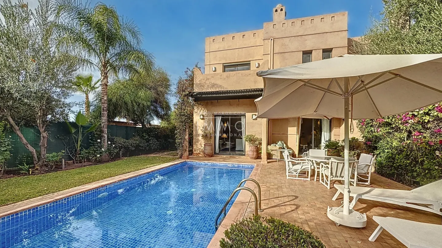 Villa for sale front line golf – route de l'ourika, marrakech