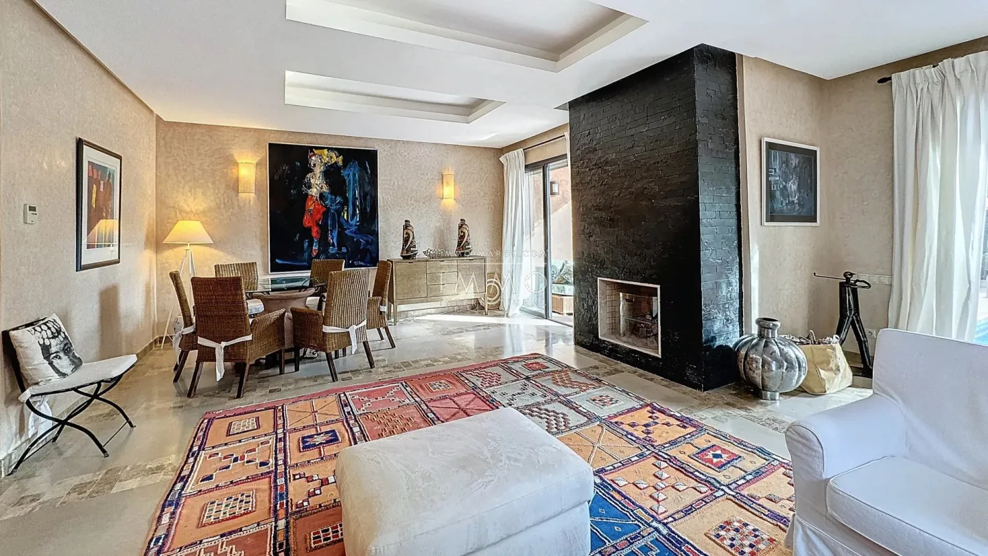 Villa for sale front line golf – route de l'ourika, marrakech