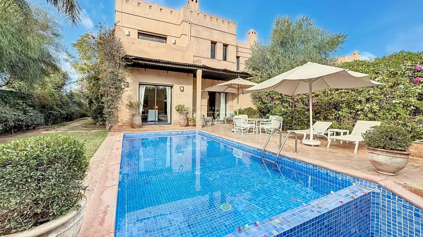 Villa for sale front line golf – route de l'ourika, marrakech