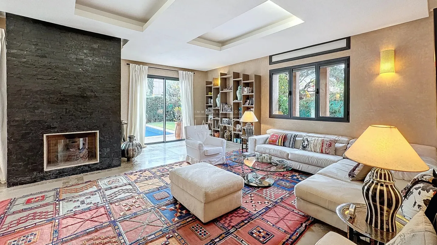 Villa for sale front line golf – route de l'ourika, marrakech