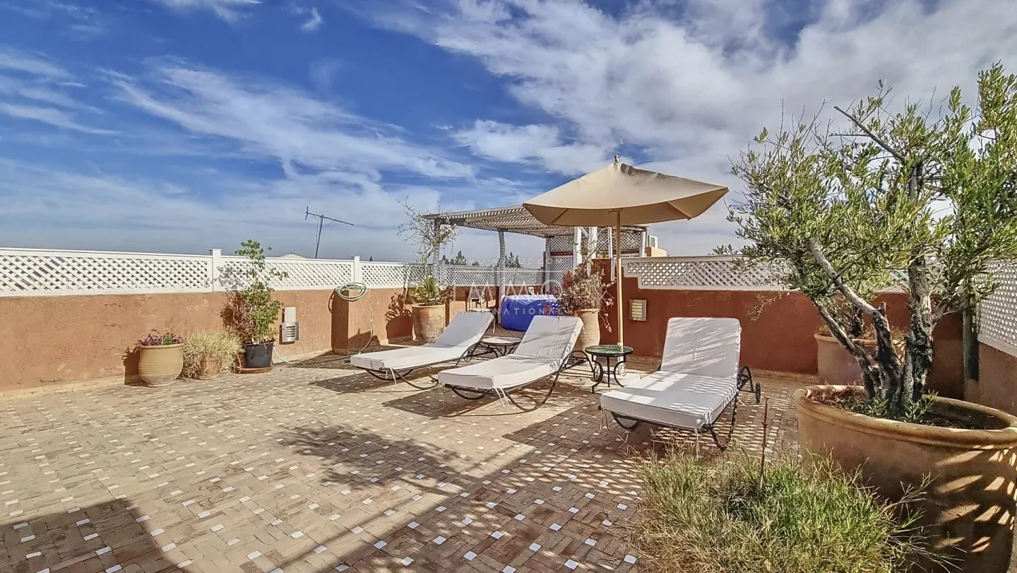 Duplex house just steps away from jemaa el-fna square and the koutoubia.