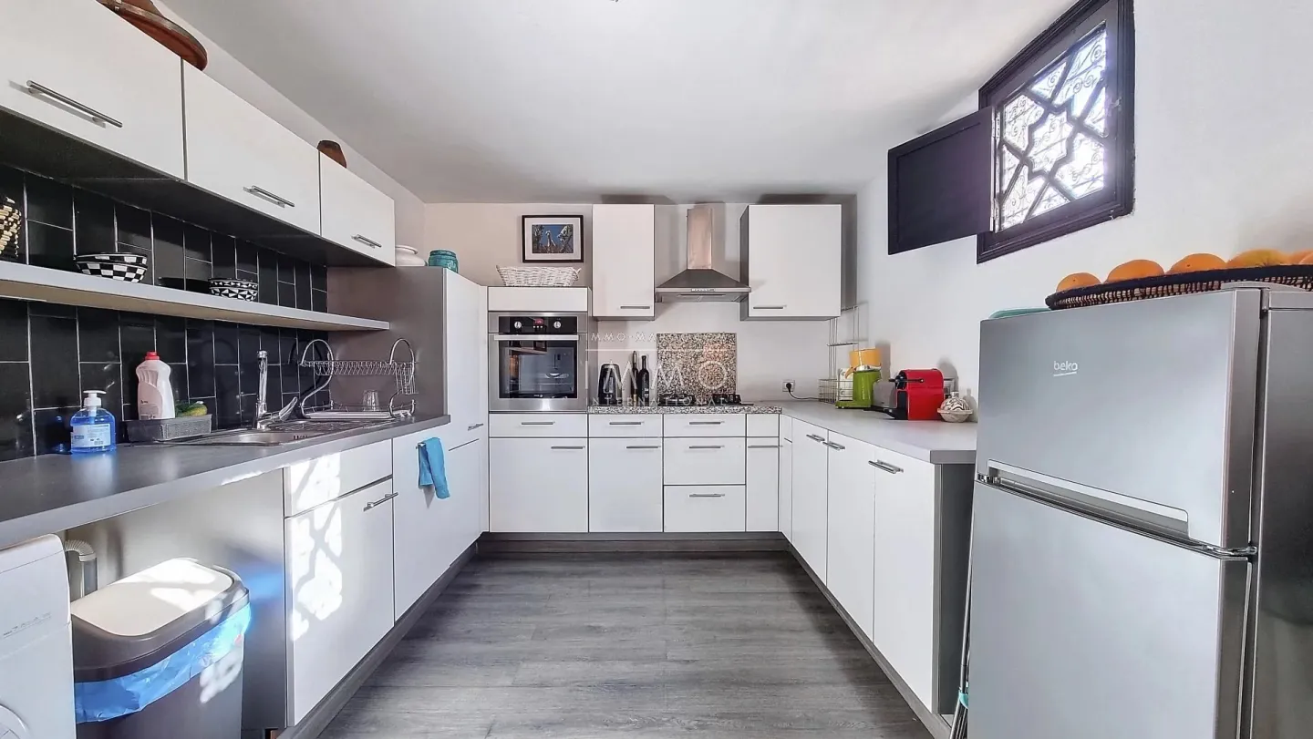 Duplex house just steps away from jemaa el-fna square and the koutoubia.