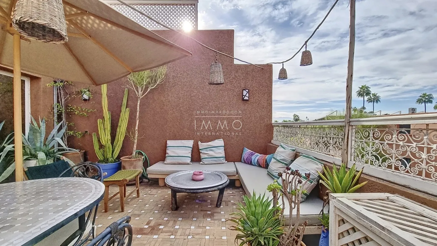 Duplex house just steps away from jemaa el-fna square and the koutoubia.