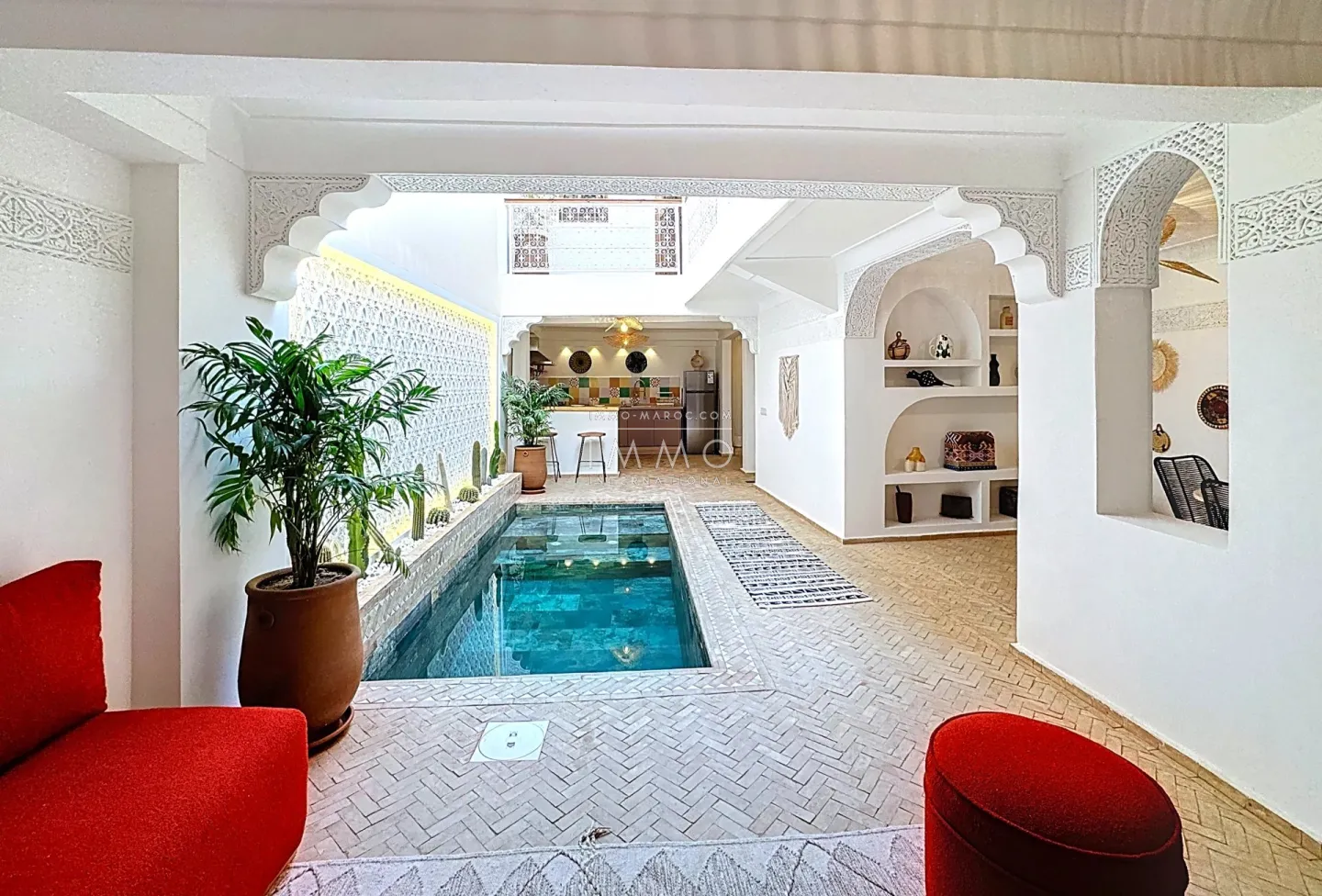 Riad renovated for sale in the heart of the medina marrakech