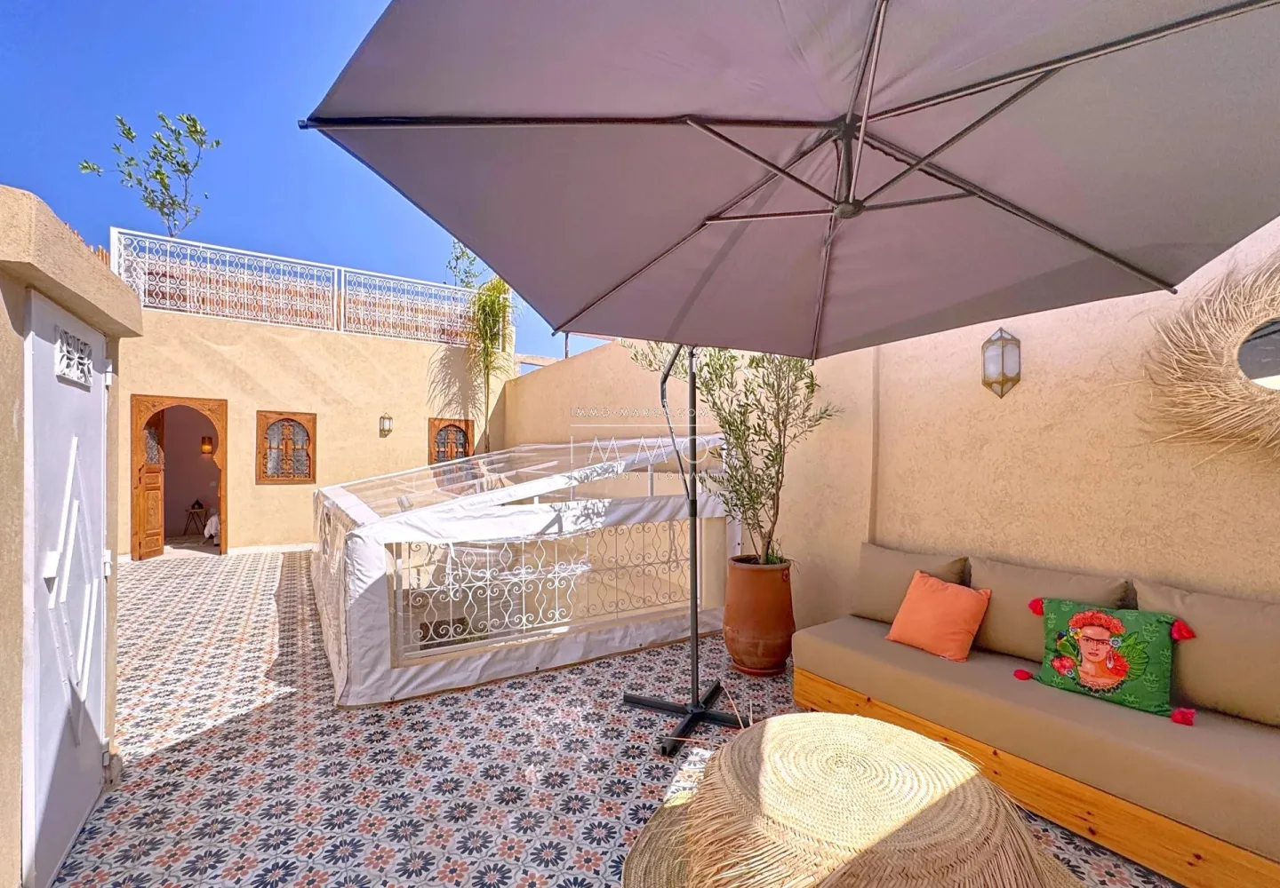 Riad renovated for sale in the heart of the medina marrakech