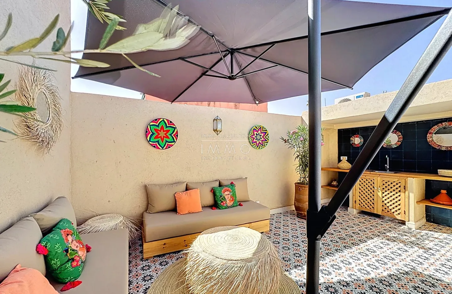 Riad renovated for sale in the heart of the medina marrakech