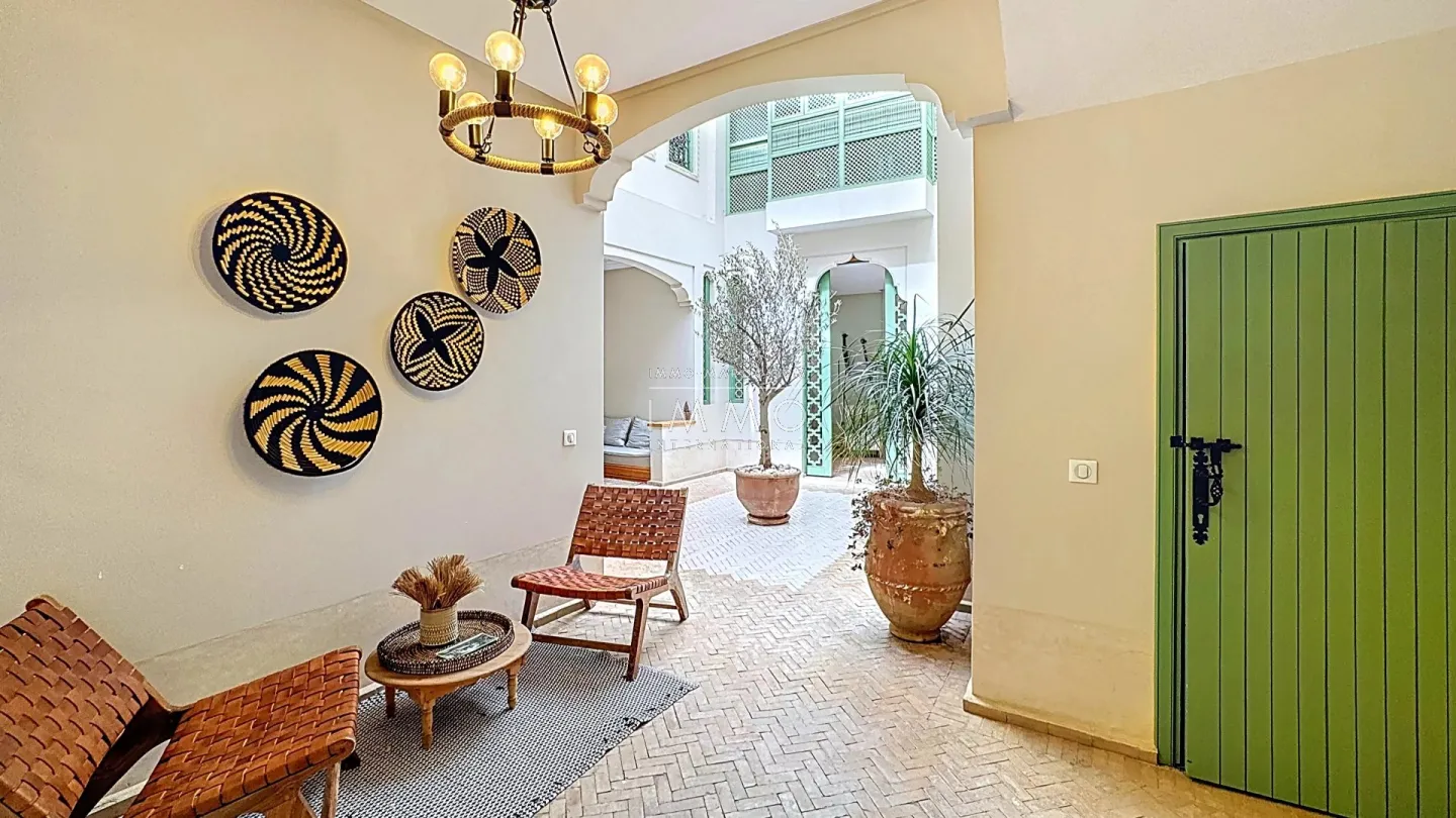 Superb "titrÉ" riad with swimming pool and rooftop - bab doukkala, marrakech