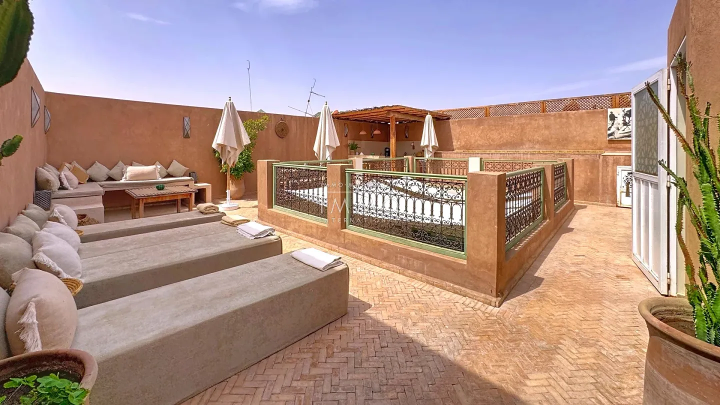Superb "titrÉ" riad with swimming pool and rooftop - bab doukkala, marrakech
