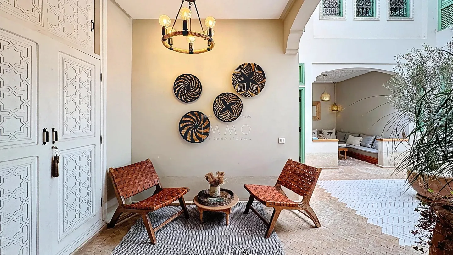 Superb "titrÉ" riad with swimming pool and rooftop - bab doukkala, marrakech