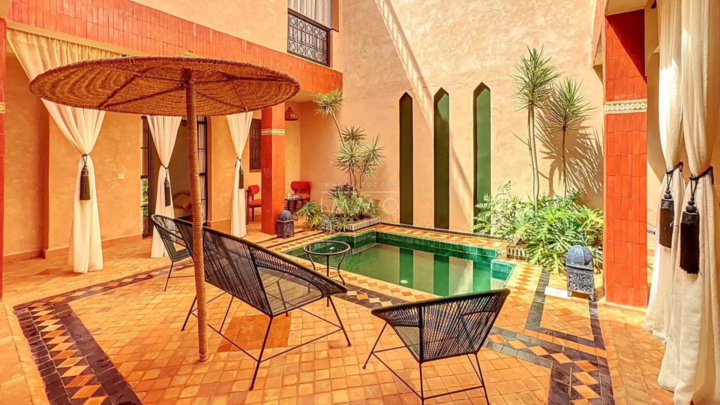 Superb riad titled - 4 rooms - riad larousse, marrakech