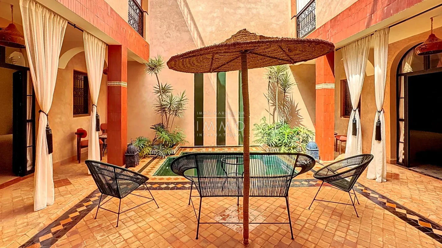 Superb riad titled - 4 rooms - riad larousse, marrakech