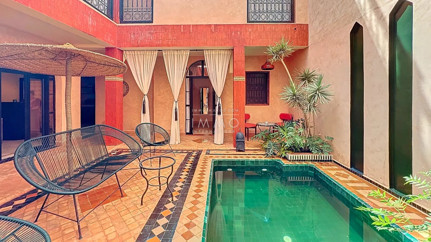 Superb riad titled - 4 rooms - riad larousse, marrakech