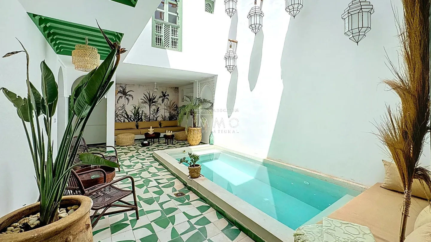 For sale – chic beldi riad, kasbah, marrakech