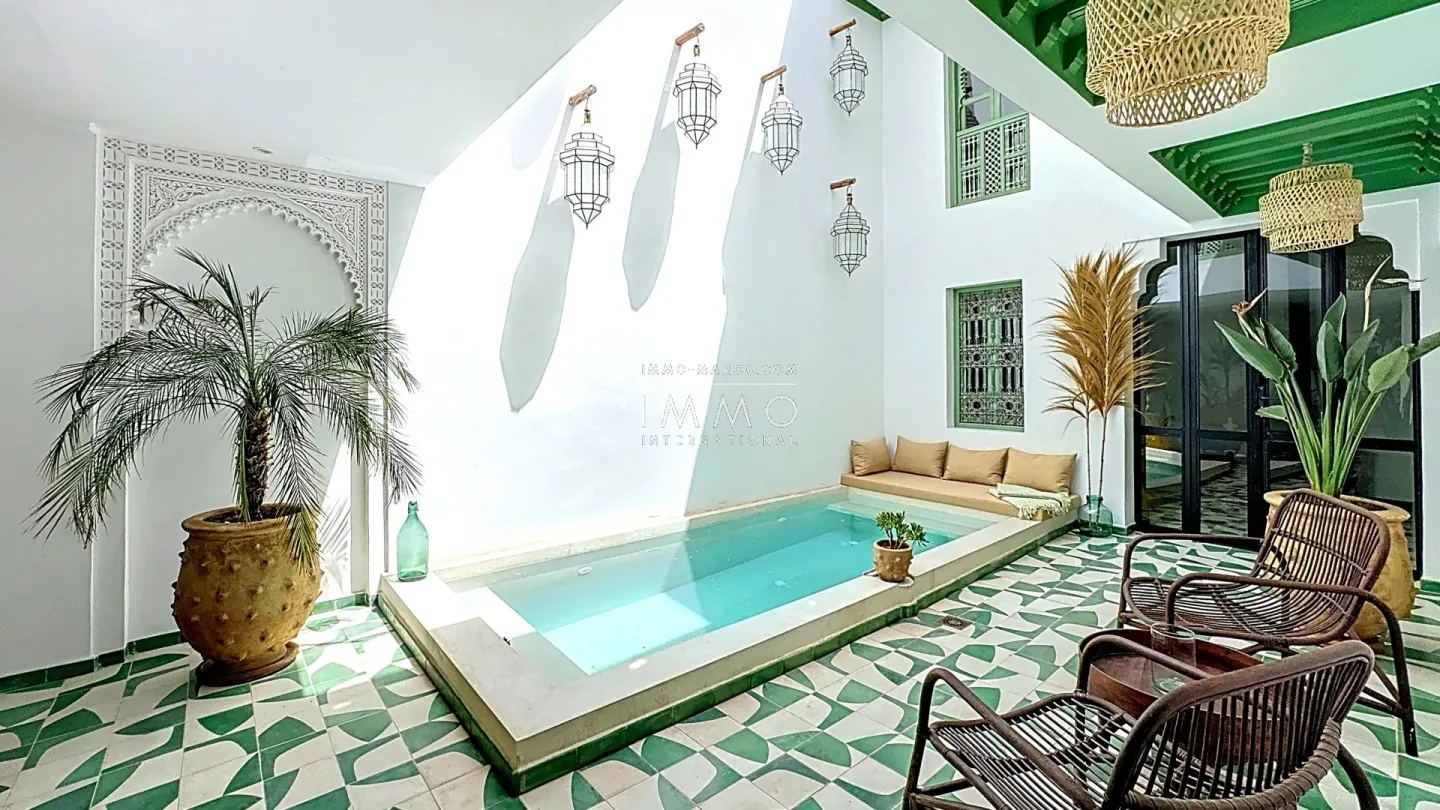 For sale – chic beldi riad, kasbah, marrakech