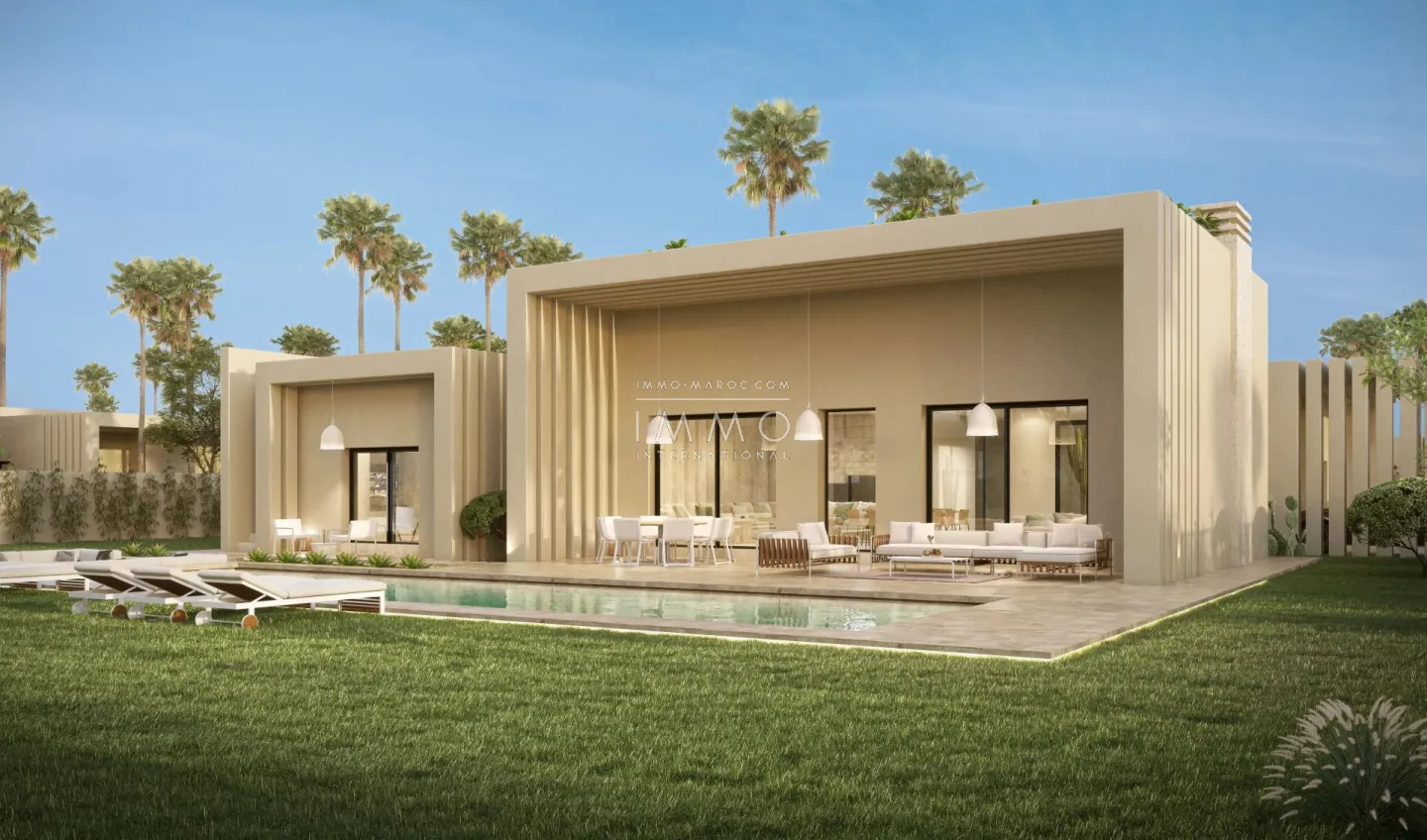 Eco-friendly contemporary villa for sale