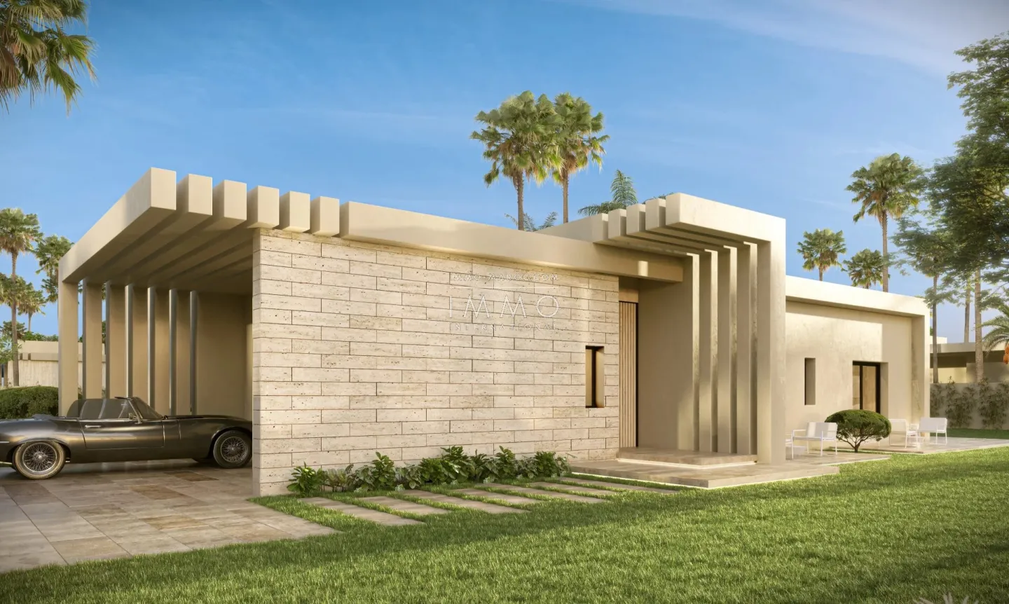 Eco-friendly contemporary villa for sale