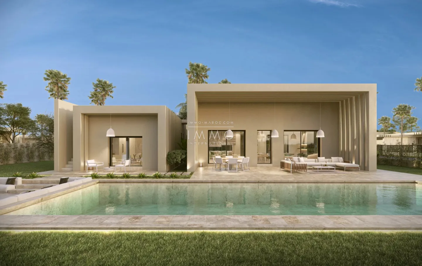 Eco-friendly contemporary villa for sale