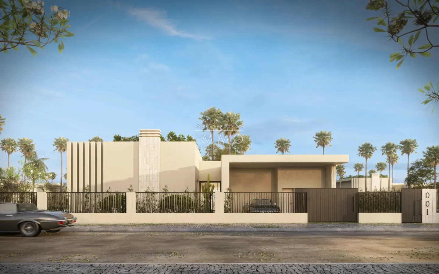 Eco-friendly contemporary villa for sale