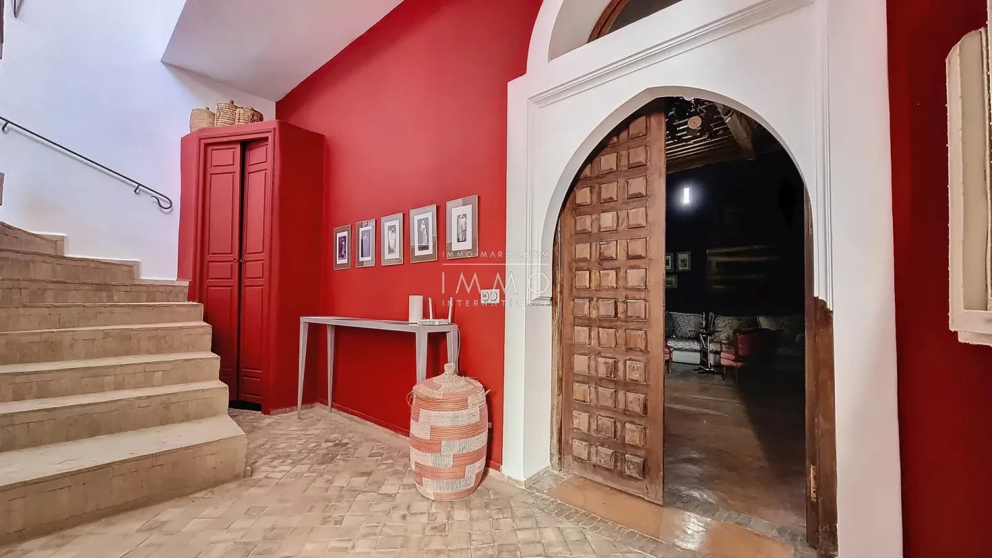 Magnificent residential riad for sale.