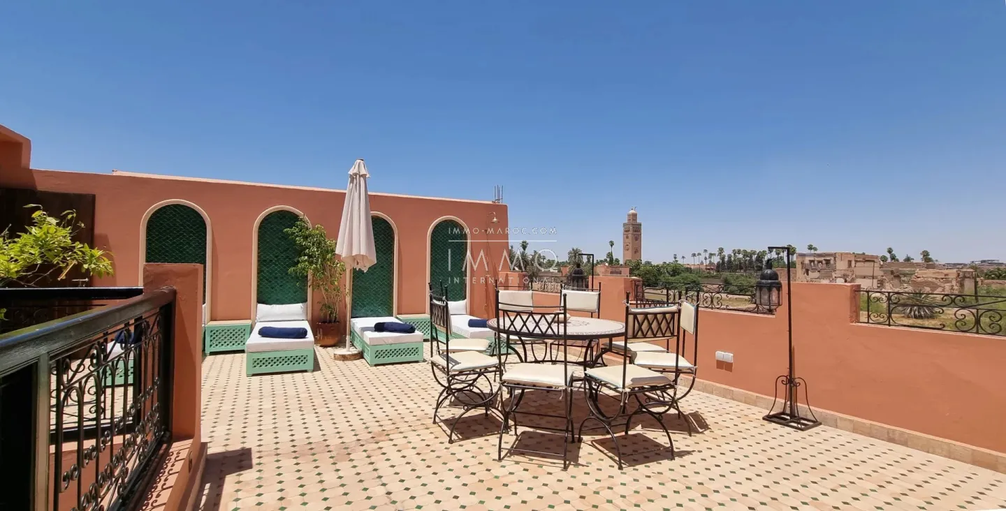 Beautiful 5-bedroom riad with bathrooms, located in the sidi mimoun district, for sale