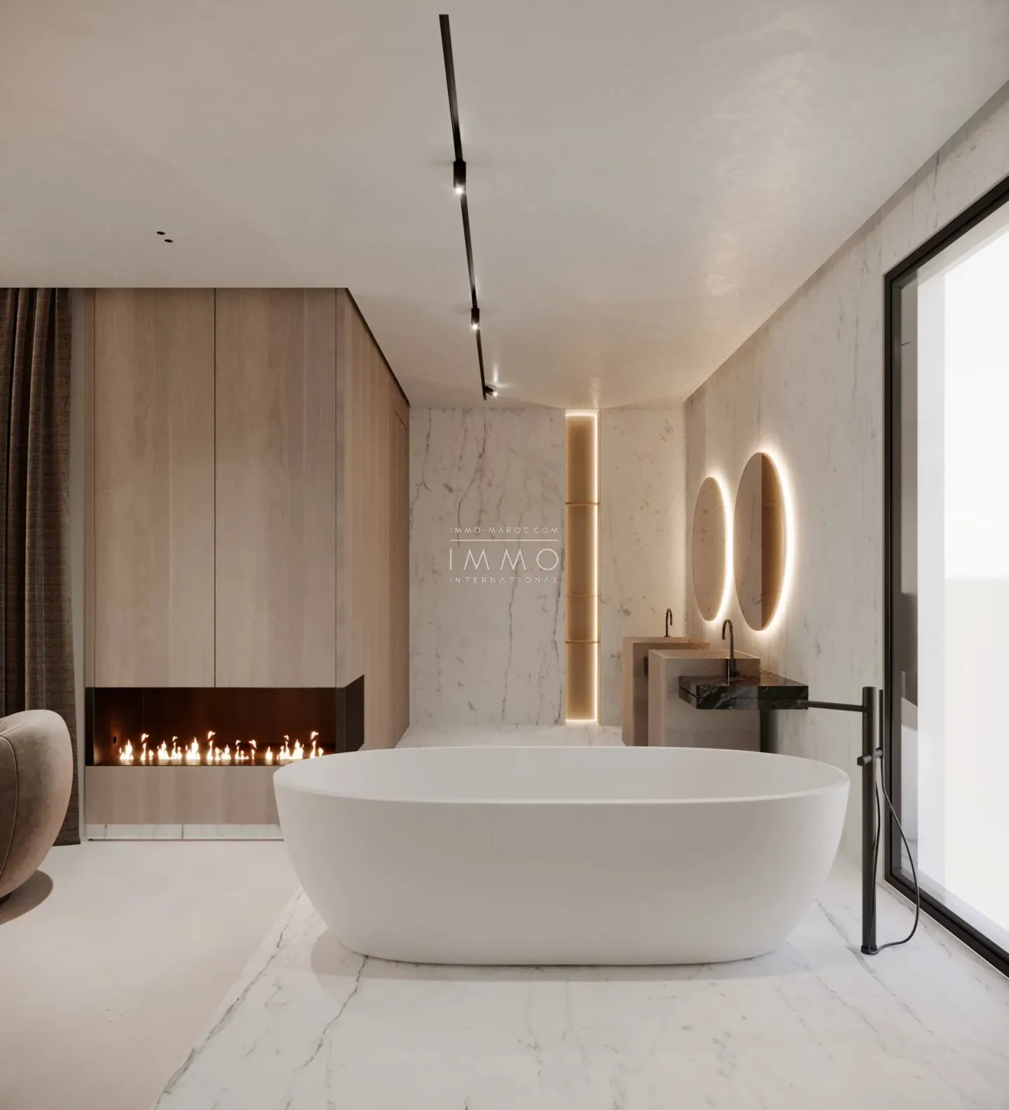 Marrakech, route d'amizmiz, villa type 1 - 4 bedrooms