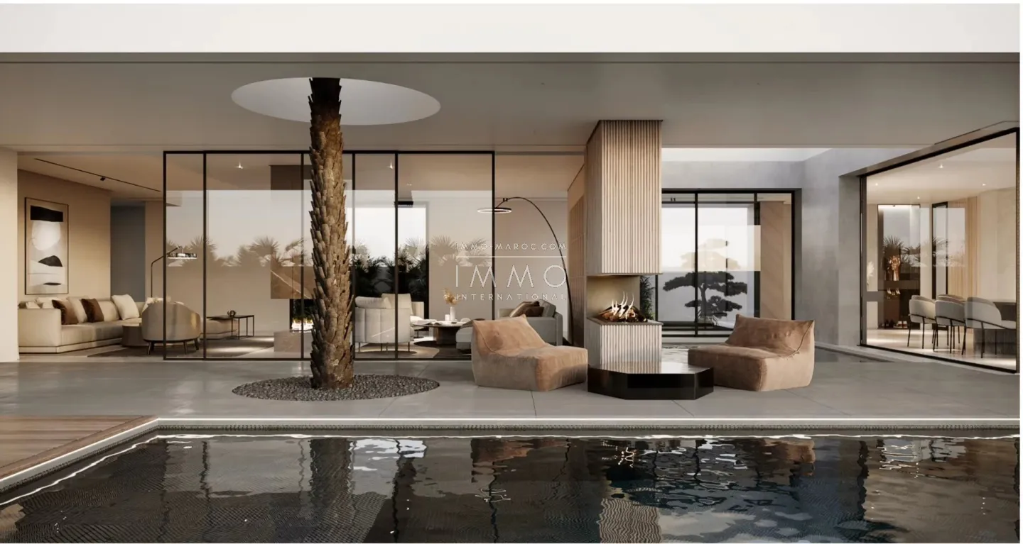 Marrakech, route d'amizmiz, villa type 1 - 4 bedrooms