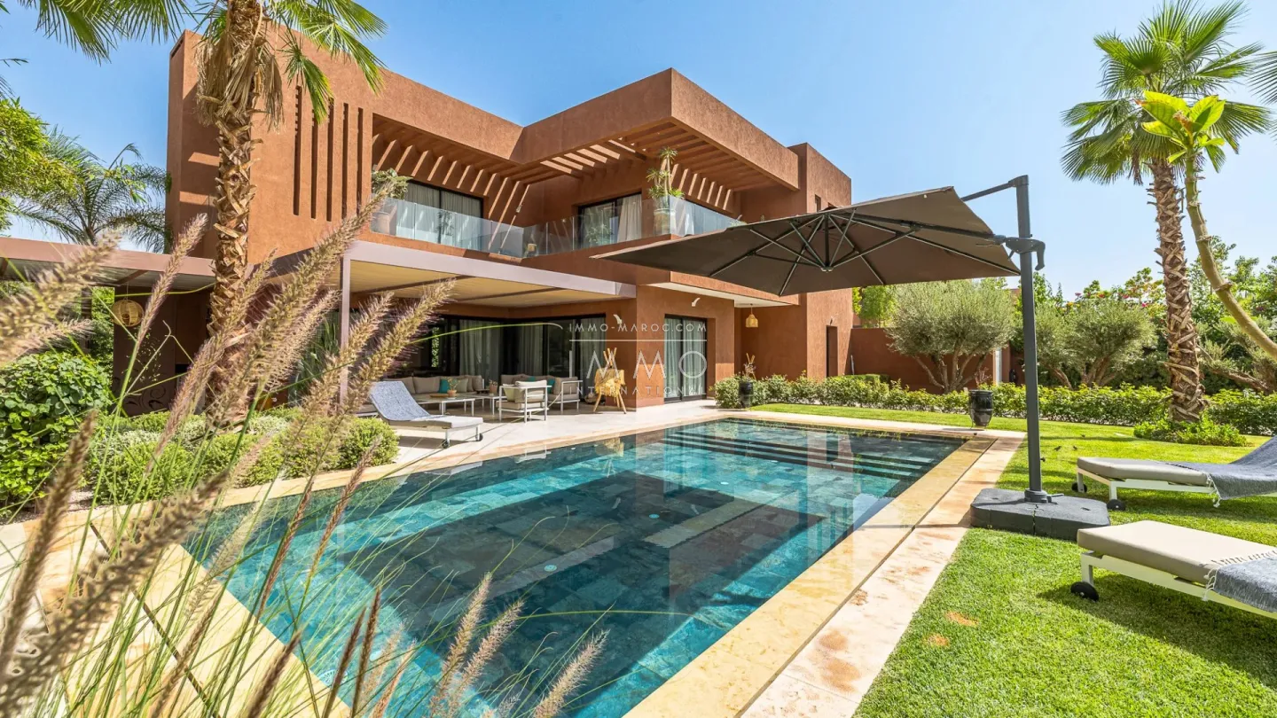 Luxurious villa in marrakech with swimming pool and private garden