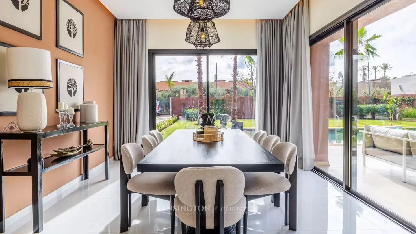 Luxurious villa in marrakech with swimming pool and private garden